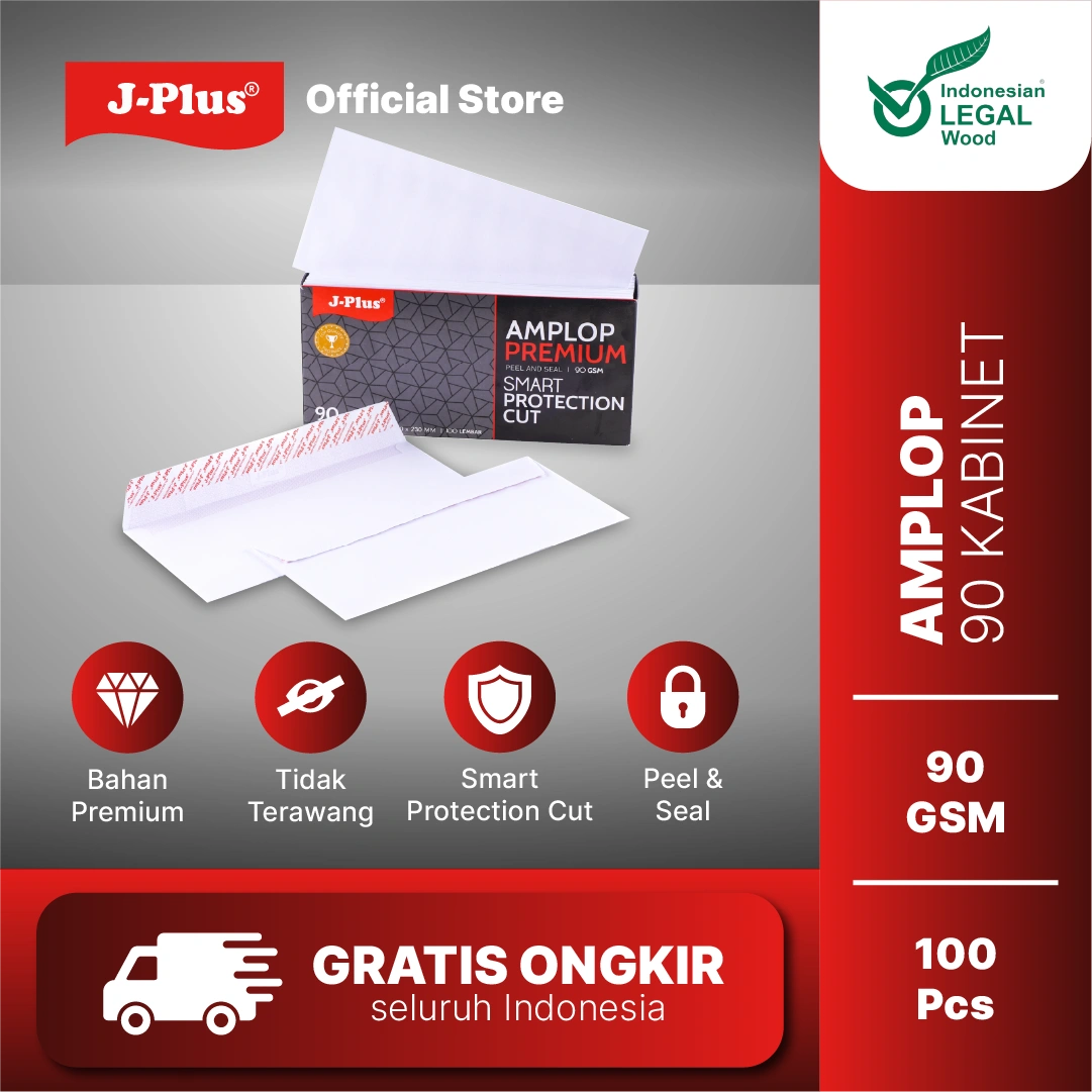 Amplop 90 Merah