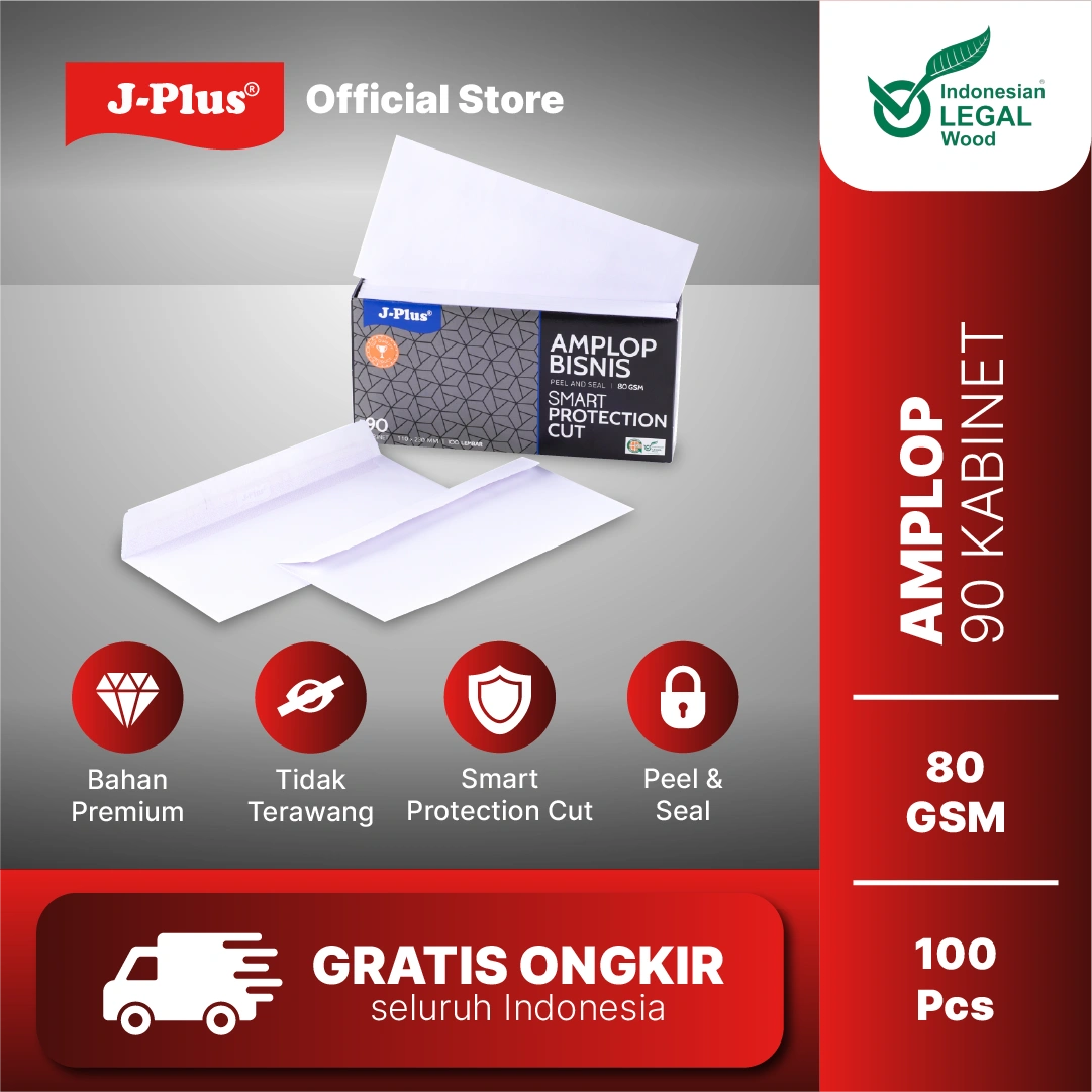 Amplop 90 Biru 80 GSM