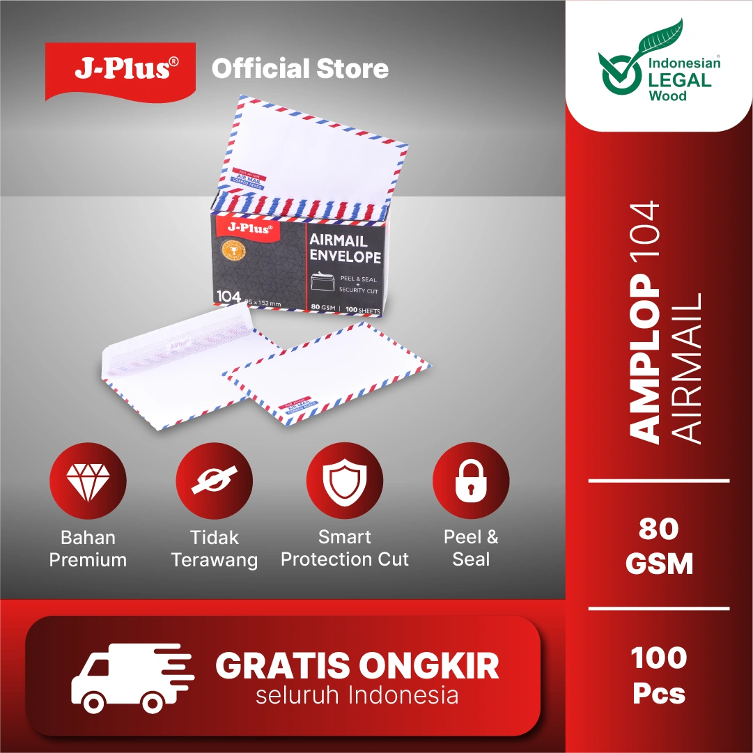 Amplop 104 Airmail