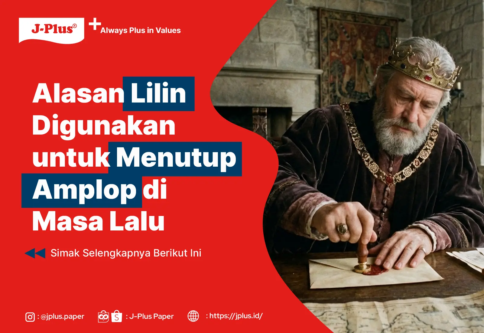 Alasan Lilin Digunakan untuk Menutup Amplop di Masa Lalu