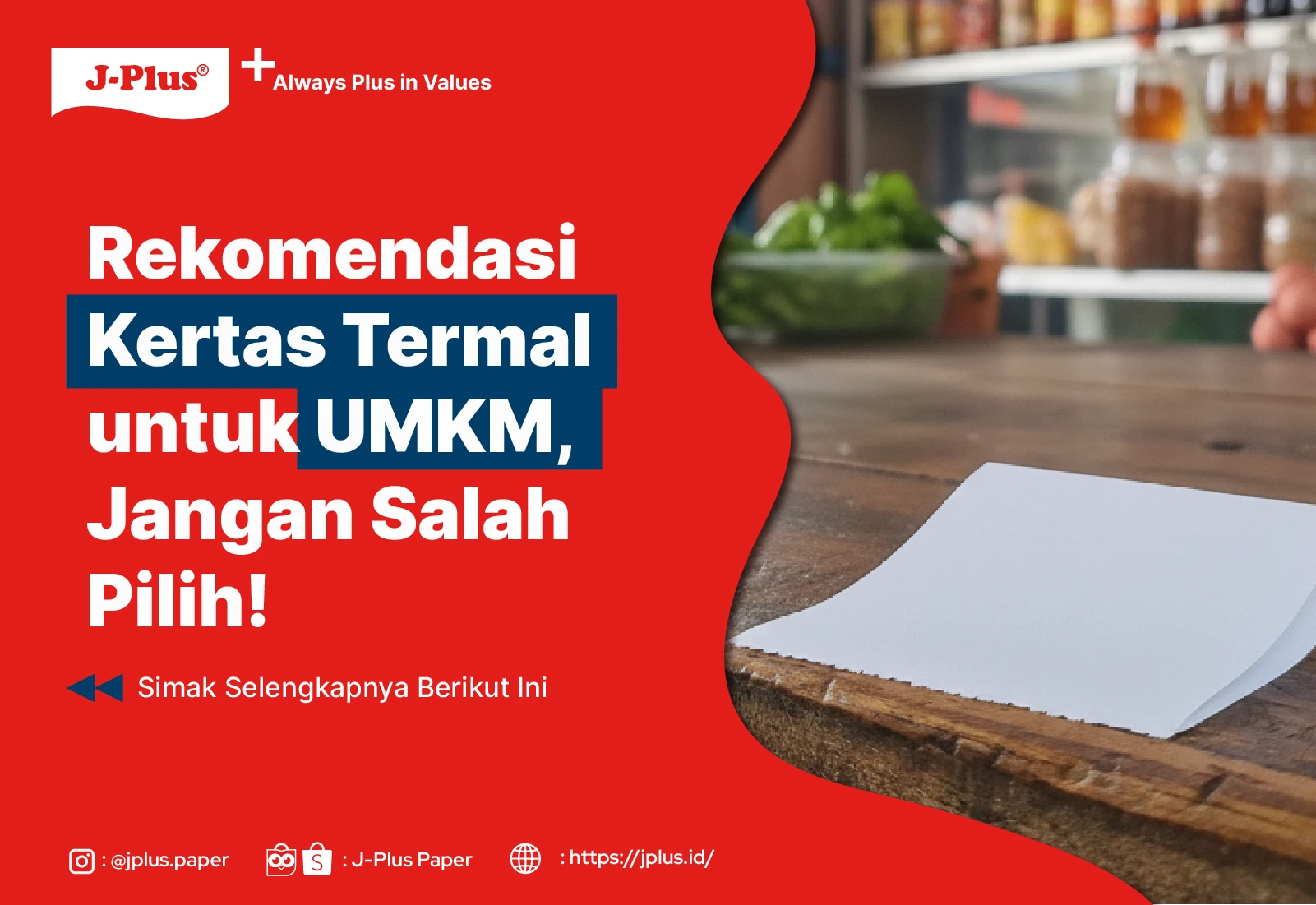 Rekomendasi Kertas Termal untuk UMKM, Jangan Salah Pilih!