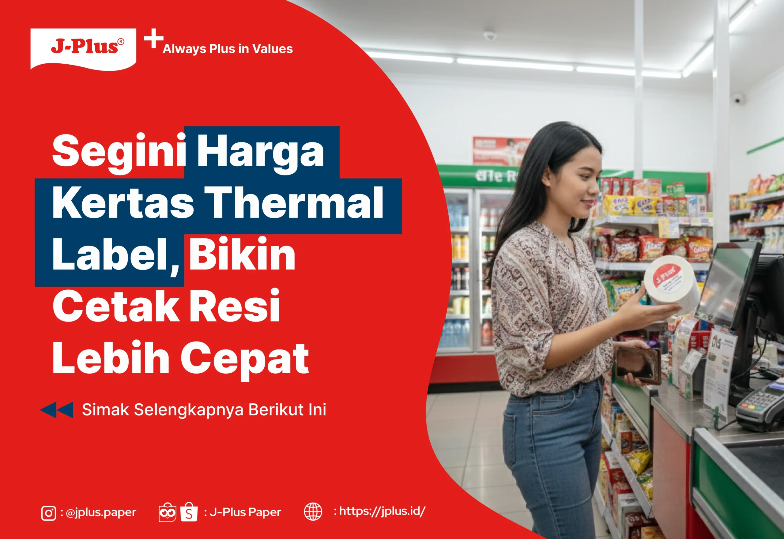 Segini Harga Kertas Thermal Label, Bikin Cetak Resi Lebih Cepat