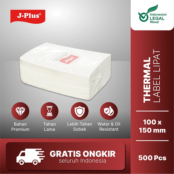 Thermal Label Lipat Isi 500