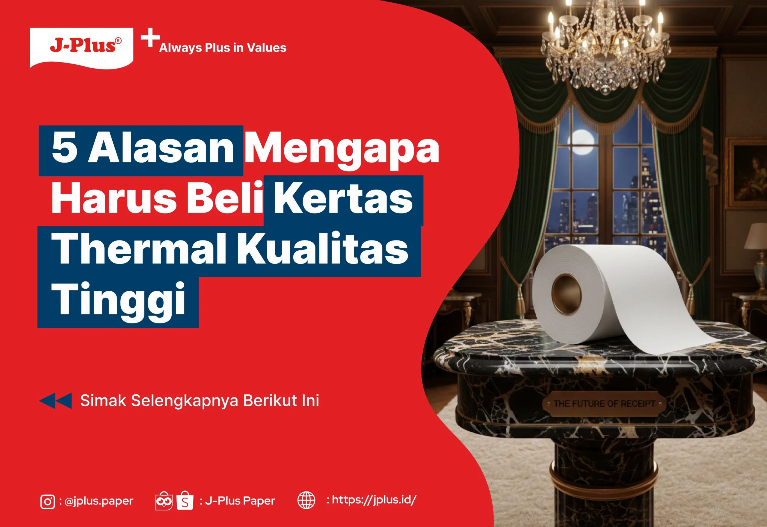 5 Alasan Mengapa Harus Beli Kertas Thermal Kualitas Tinggi