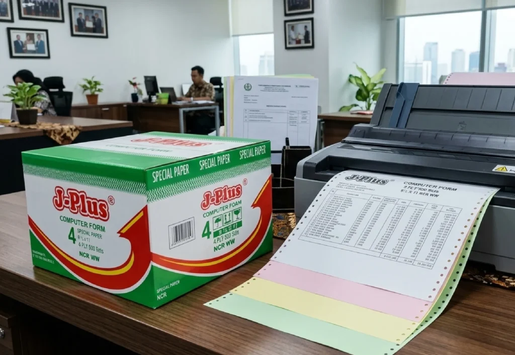 Cara Mudah Setting Kertas Continuous Form di Komputer
