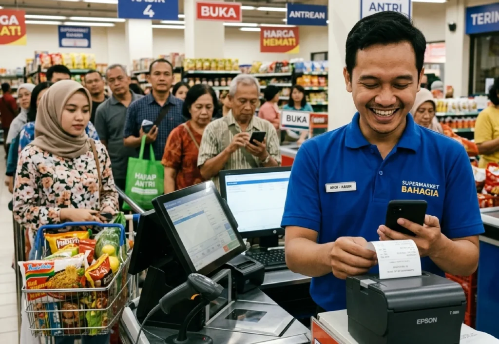 Cara Praktis Cetak Struk dari HP ke Printer Bluetooth