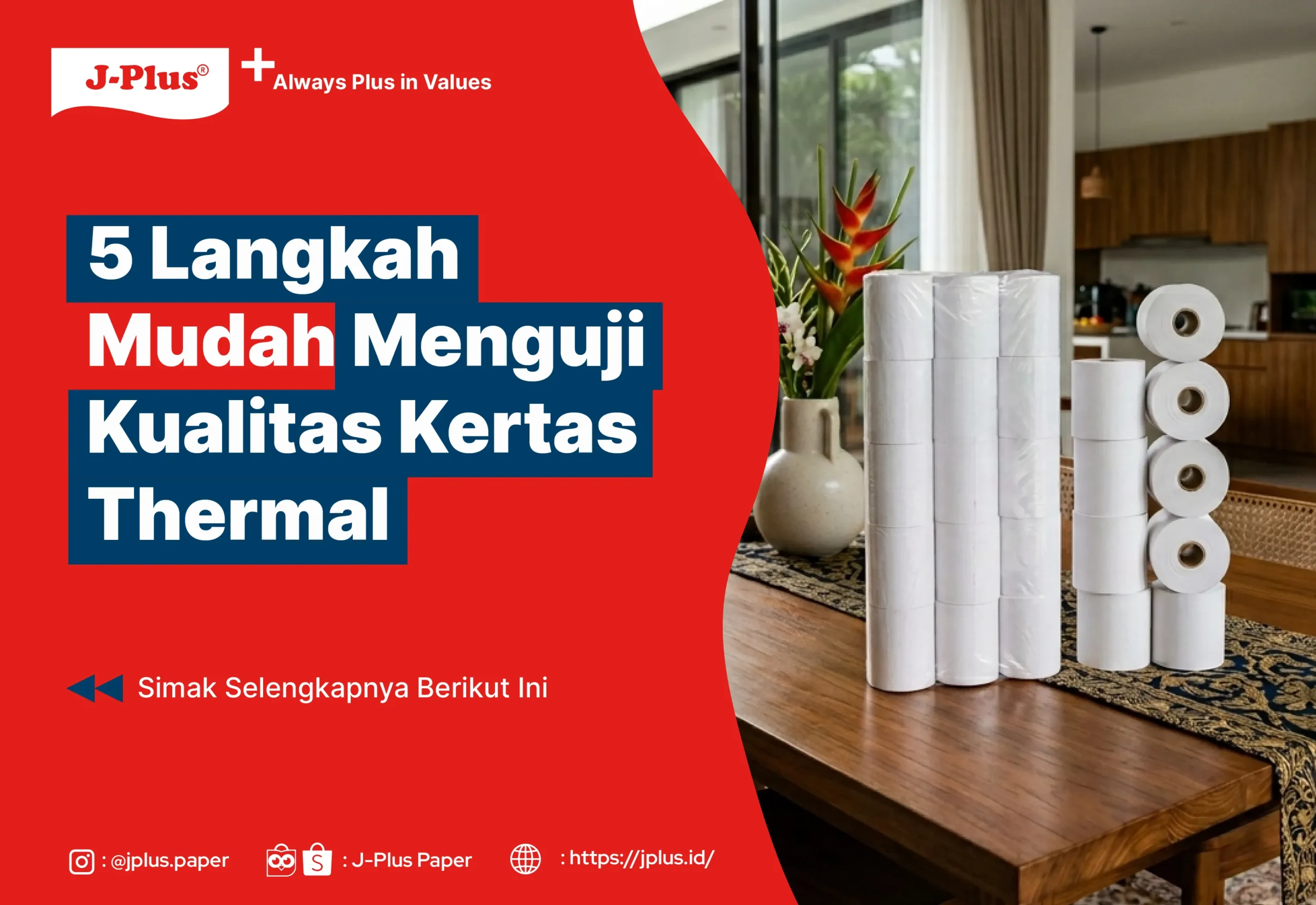Langkah Mudah Menguji Kualitas Kertas Thermal