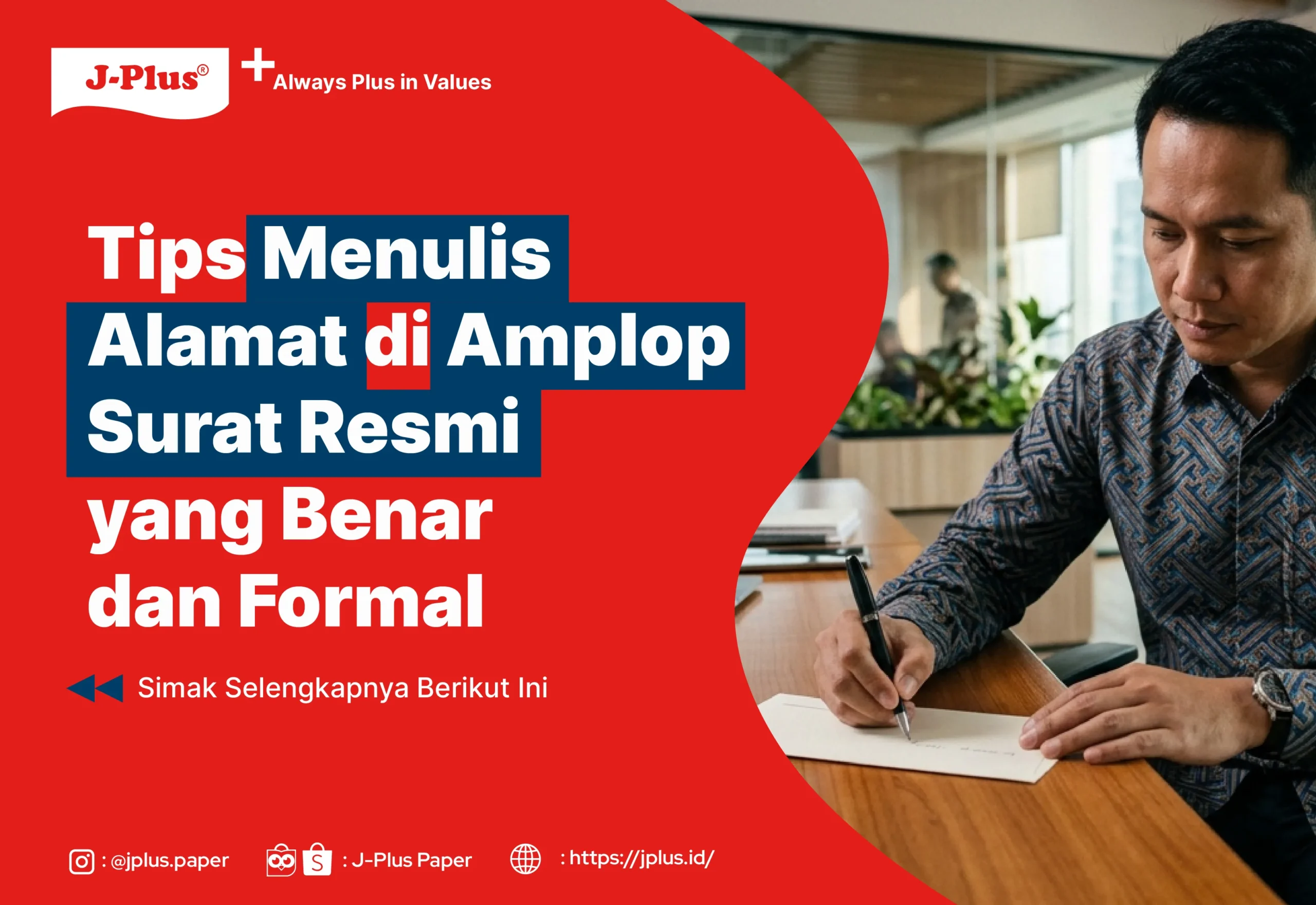 Tips Menulis Alamat di Amplop Surat Resmi
