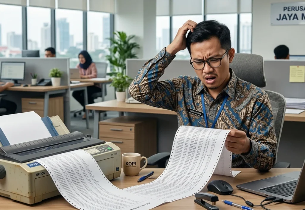 7 Kesalahan Umum Penggunaan Printer Continuous Form