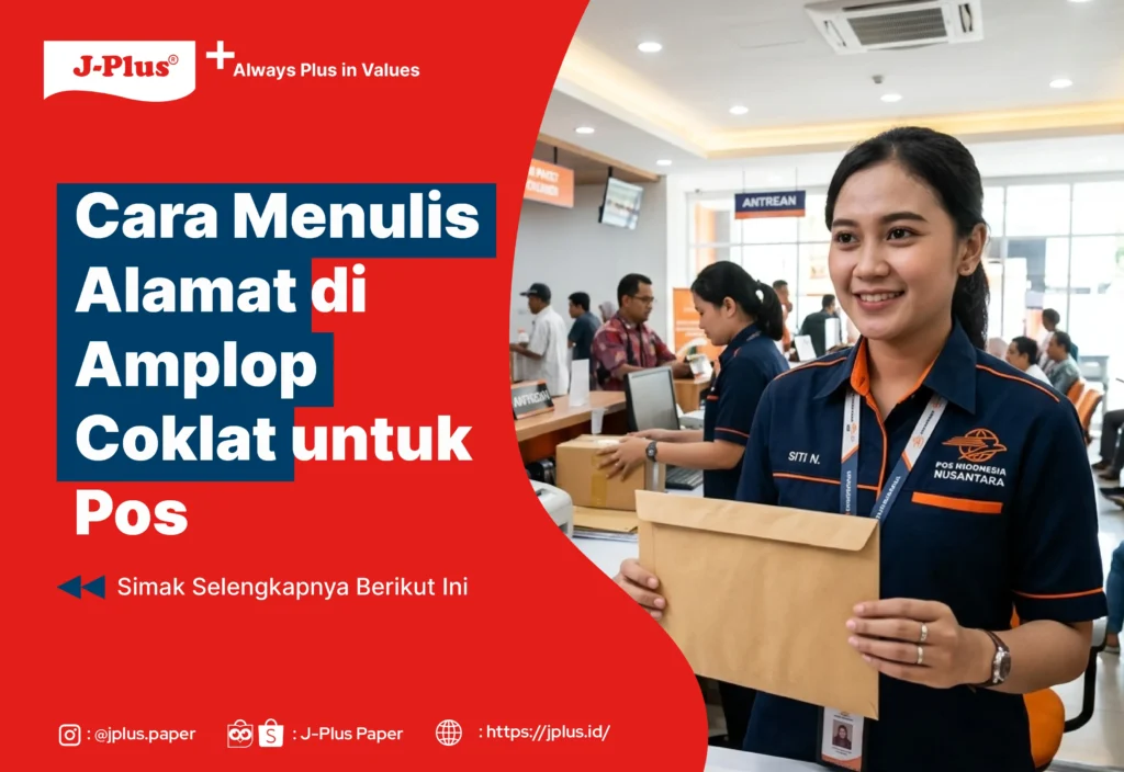Cara Menulis Alamat di Amplop Coklat untuk Pos