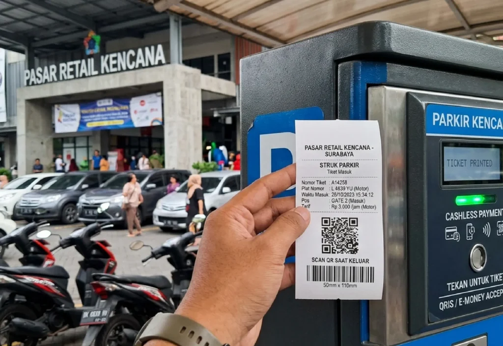 Cara Membuat Struk Parkir Modern Praktis dan Efisien
