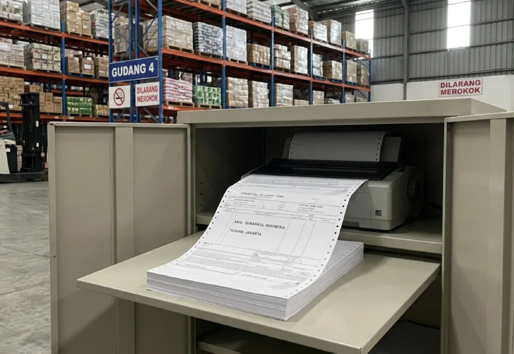 Cetak Surat Jalan Lebih Mudah dengan Kertas Continuous Form