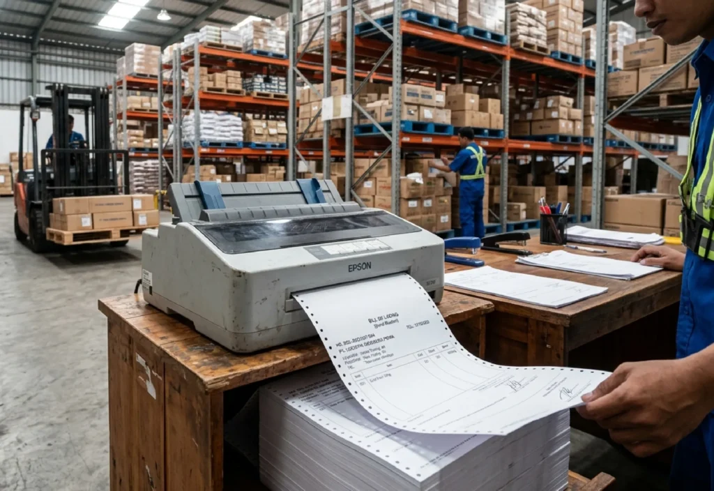 Cetak Surat Jalan Lebih Mudah dengan Kertas Continuous Form