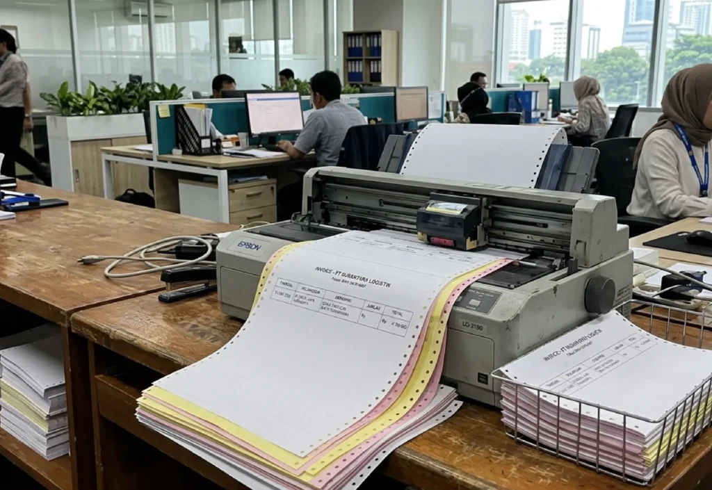 Continuous Form untuk Cetak Faktur