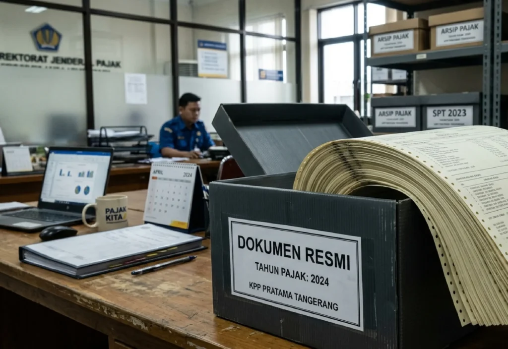 Continuous Form untuk Cetak Laporan Pajak