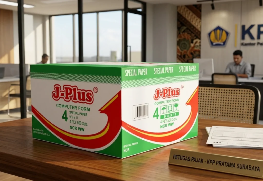 Continuous Form untuk Cetak Laporan Pajak