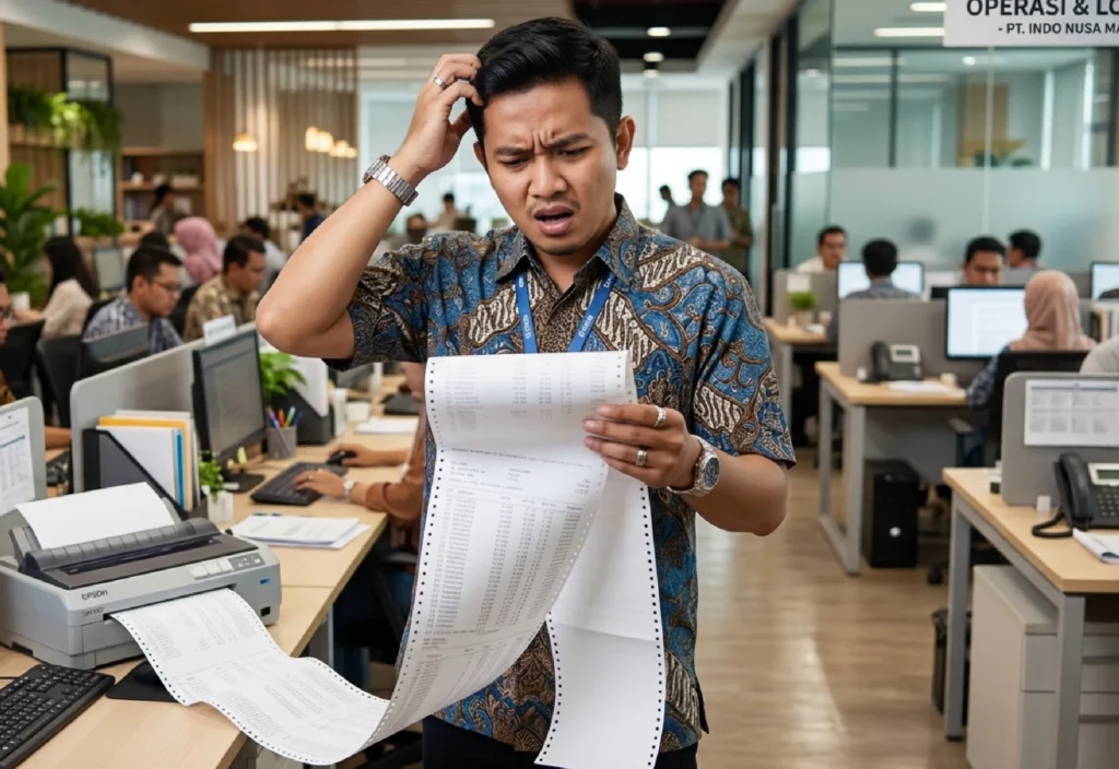 Continuous Form untuk Slip Gaji Jaga Keamanan Data Penting