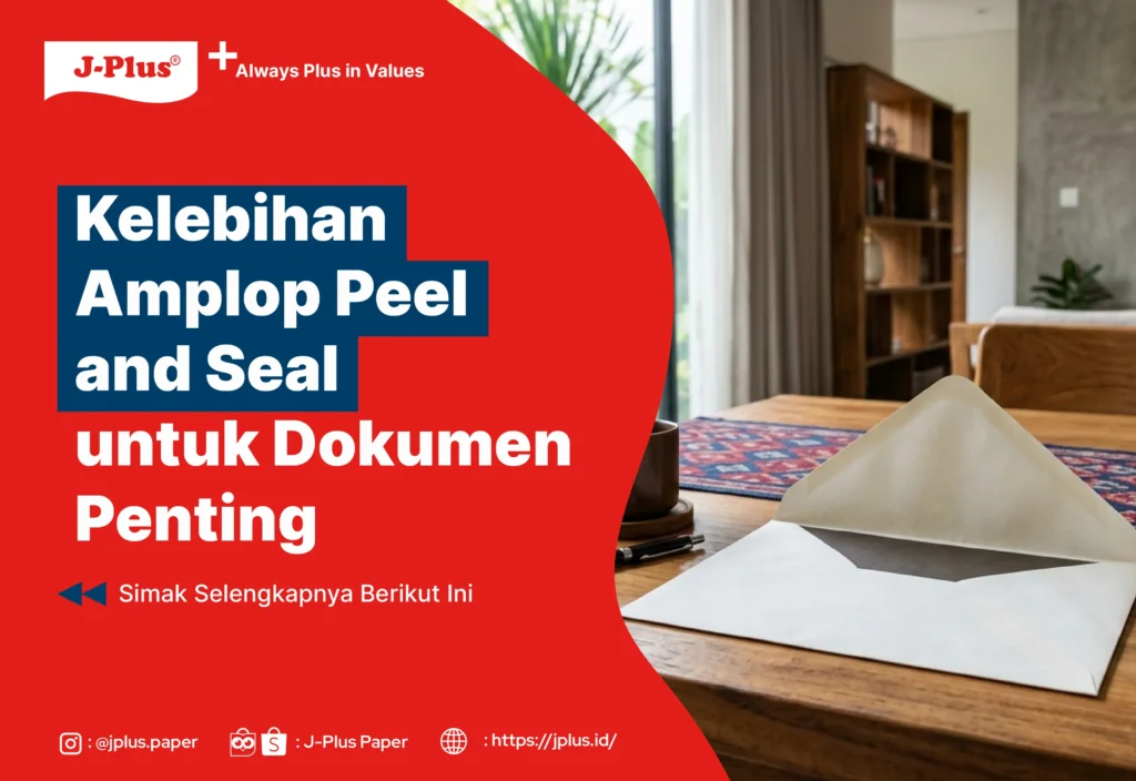 Kelebihan Amplop Peel and Seal untuk Dokumen Penting