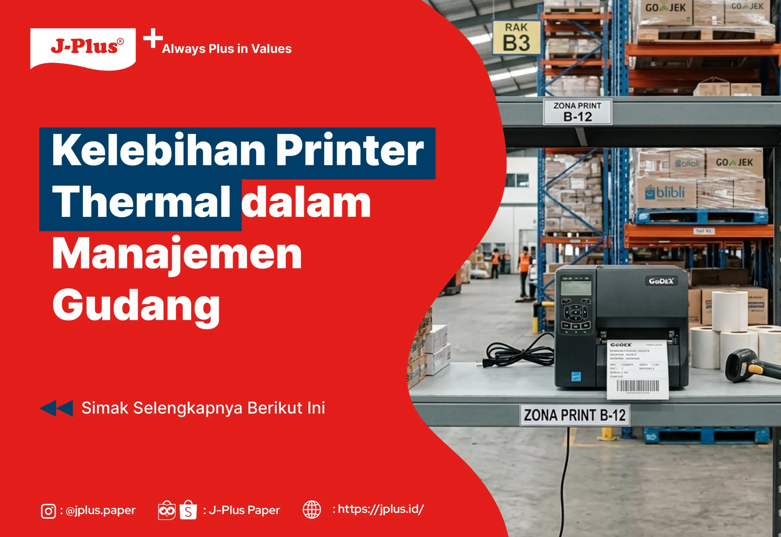 Kelebihan Printer Thermal dalam Manajemen Gudang