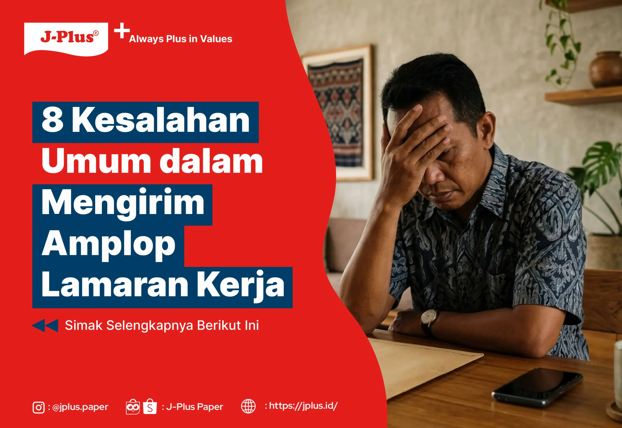 Kesalahan Umum dalam Mengirim Amplop Lamaran Kerja