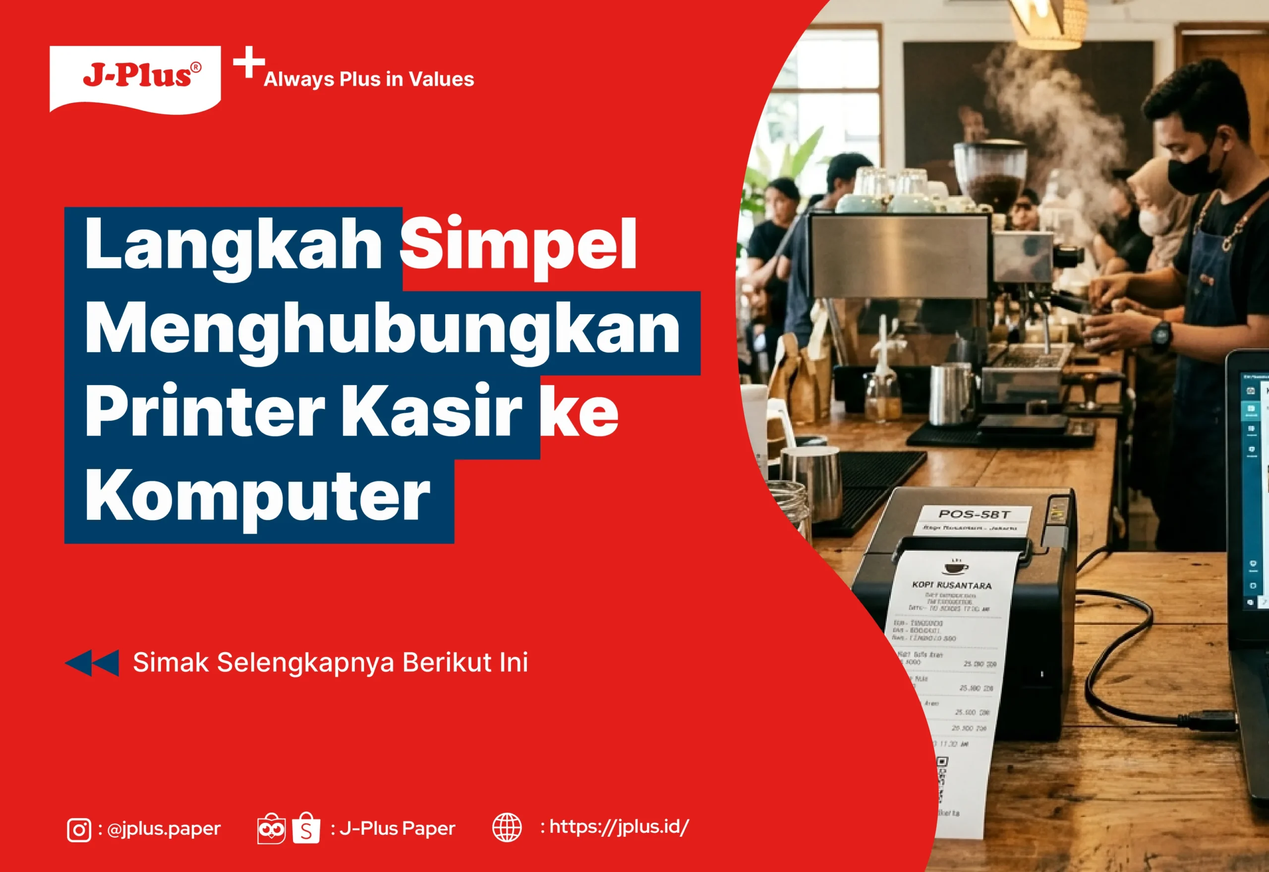 Langkah Simpel Menghubungkan Printer Kasir ke Komputer