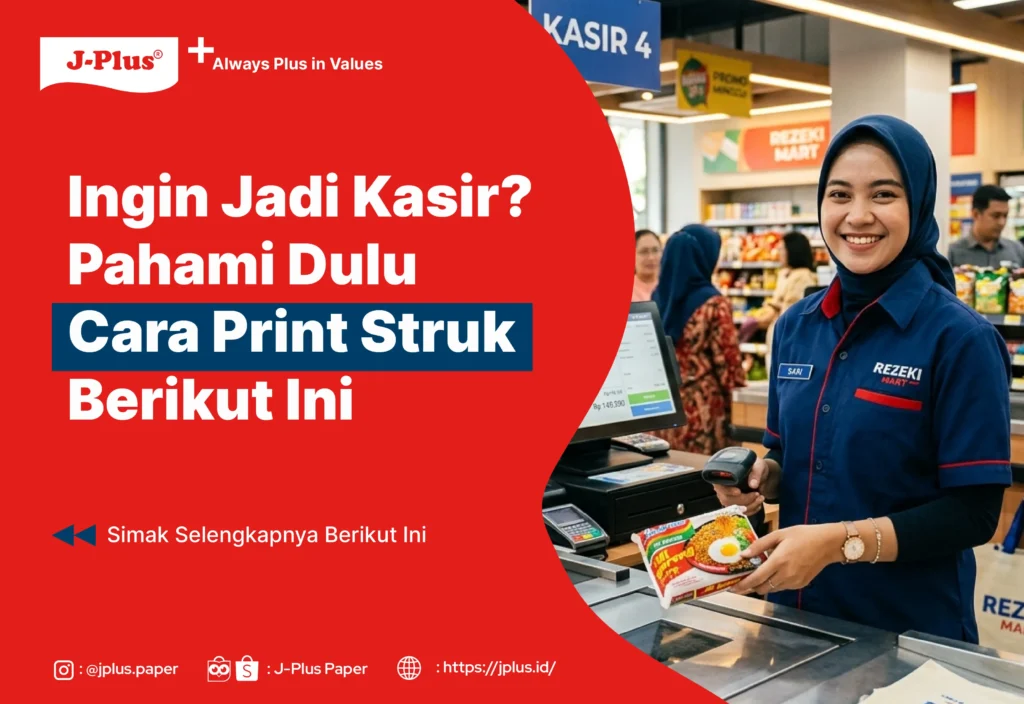 Ingin Jadi Kasir? Pahami Dulu Cara Print Struk Berikut Ini