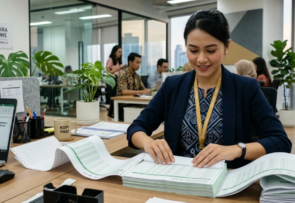 Tips Merobek Perforasi Continuous Form Tanpa Merusak Dokumen