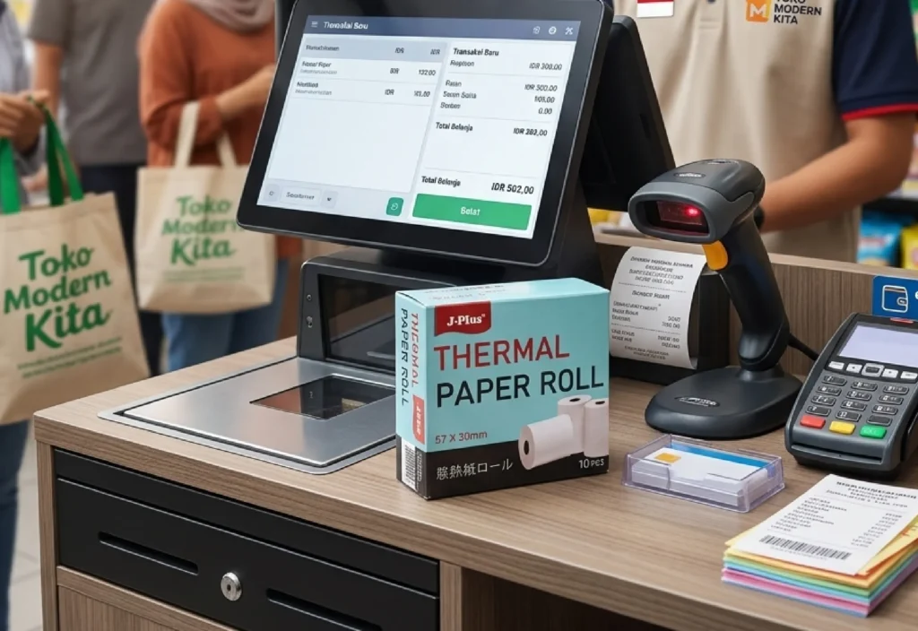 Berbagai Penyebab Kertas Struk Terputus saat Dicetak