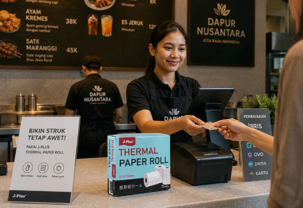 Solusi Optimalkan Penggunaan Kertas Thermal untuk Printer Kasir