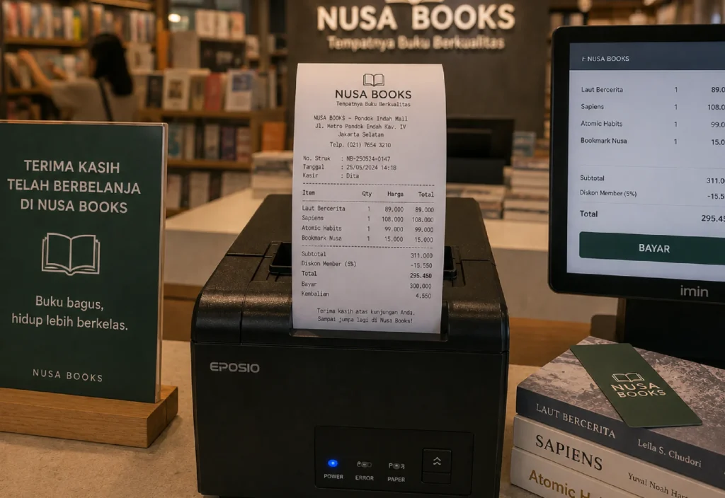 Solusi Optimalkan Penggunaan Kertas Thermal untuk Printer Kasir