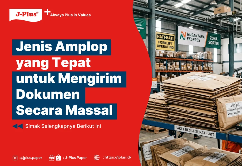 Jenis Amplop yang Tepat untuk Mengirim Dokumen Secara Massal