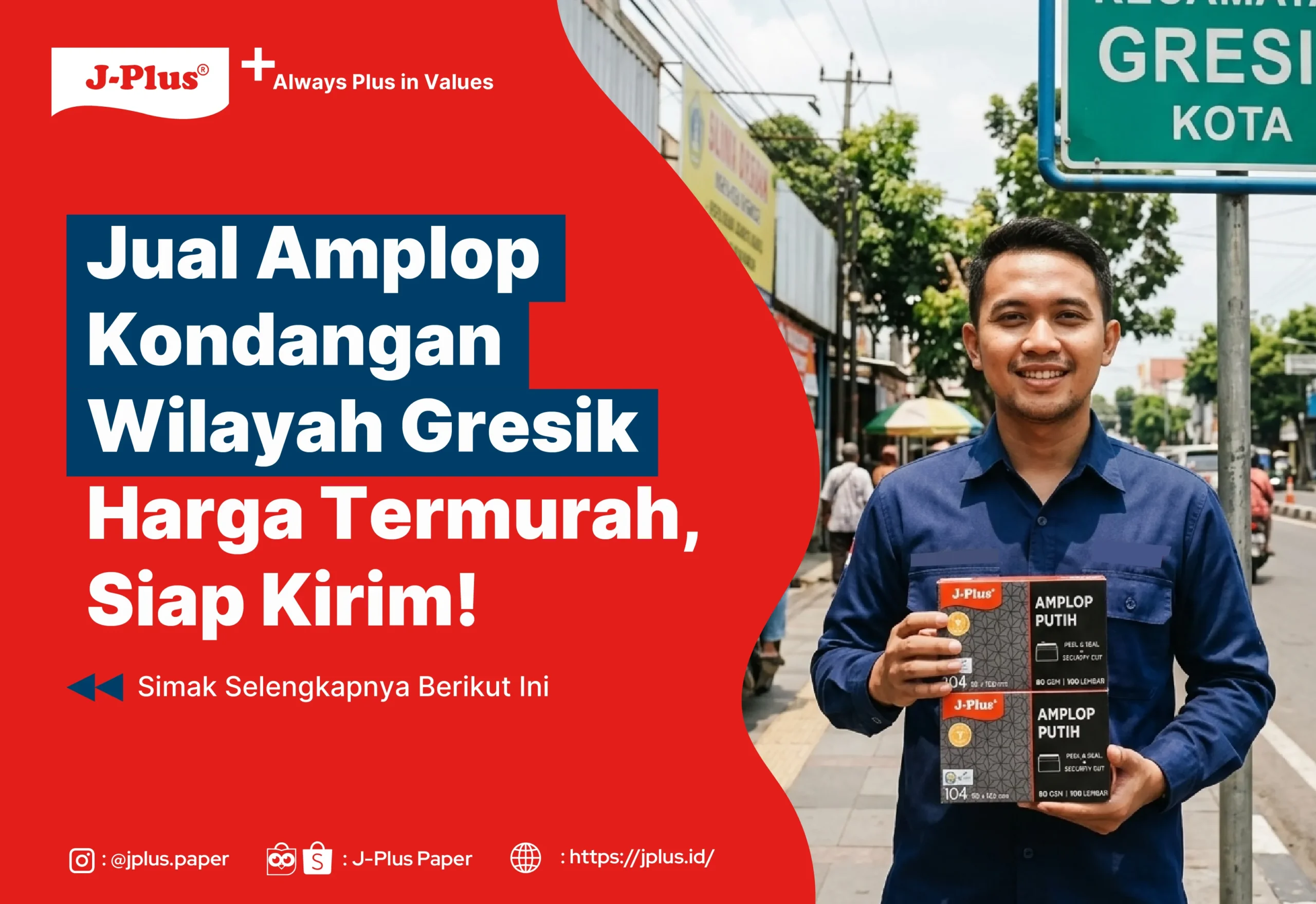 Jual Amplop Kondangan Wilayah Gresik Harga Termurah, Siap Kirim!