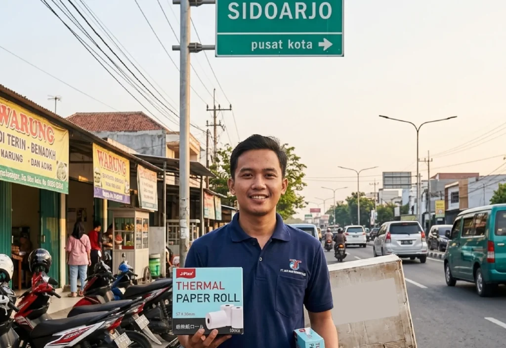 Jual Berbagai Ukuran Kertas Thermal di Sidoarjo, Hasil Cetak Tajam