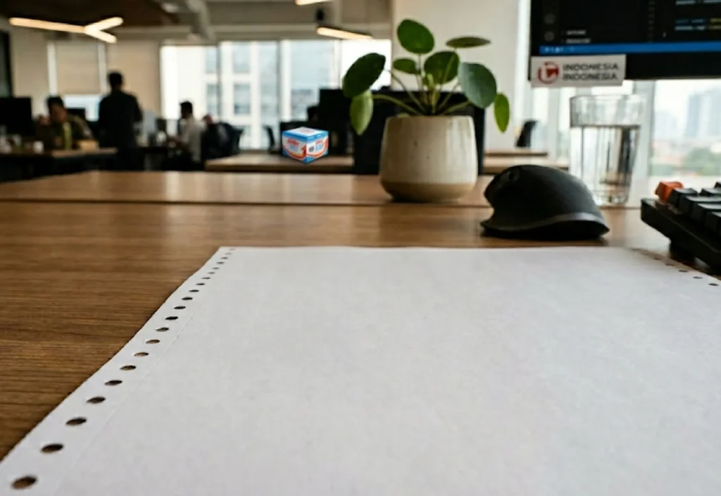 Jual Kertas Continuous Form 1 Ply Surabaya, Solusi Cetak Cepat