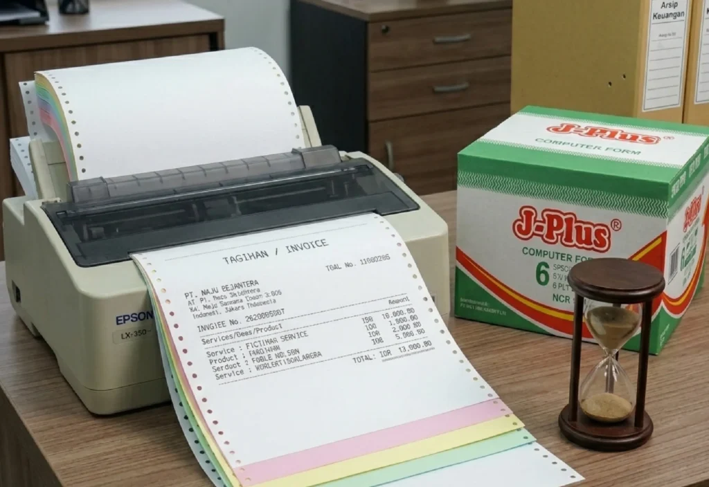 Jual Kertas Continuous Form 6 Ply Surabaya, Solusi Cetak Rangkap Banyak