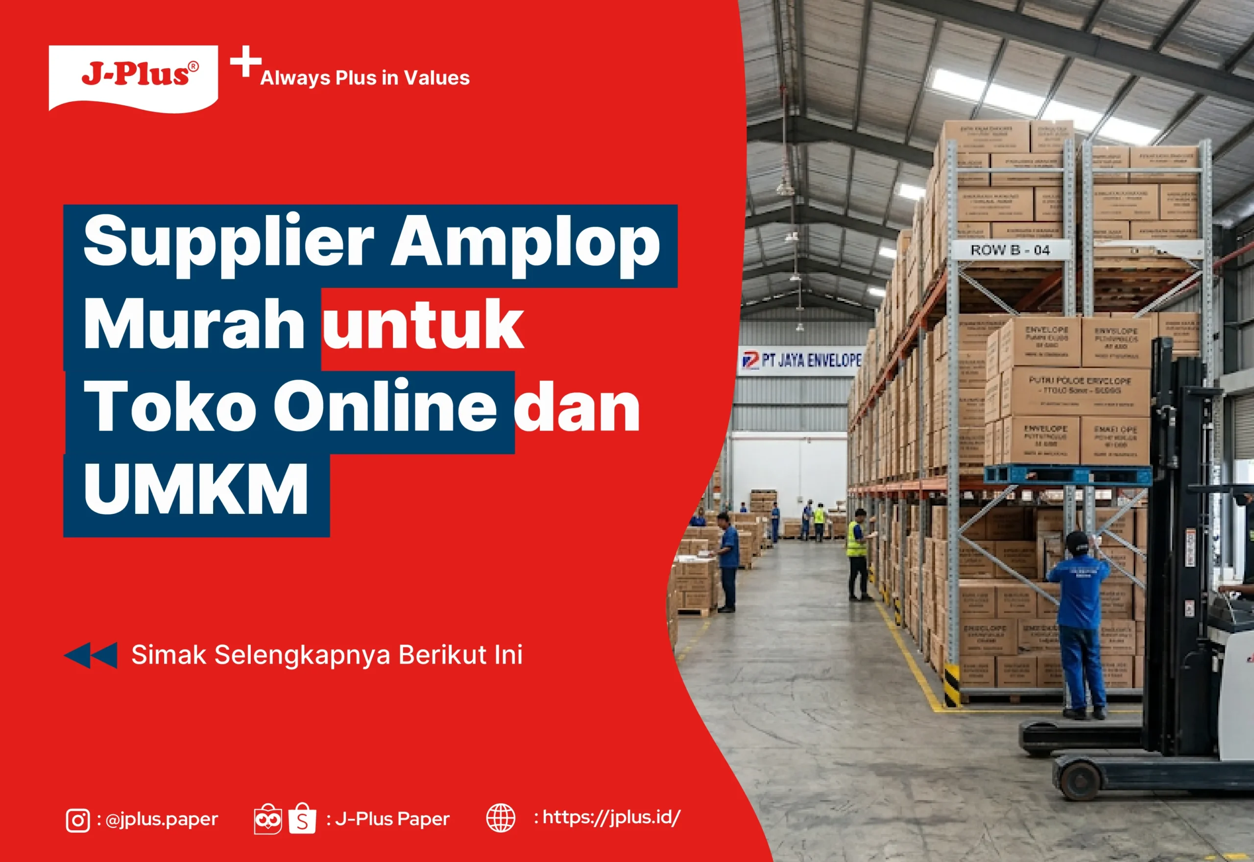 Supplier Amplop Murah untuk Toko Online dan UMKM