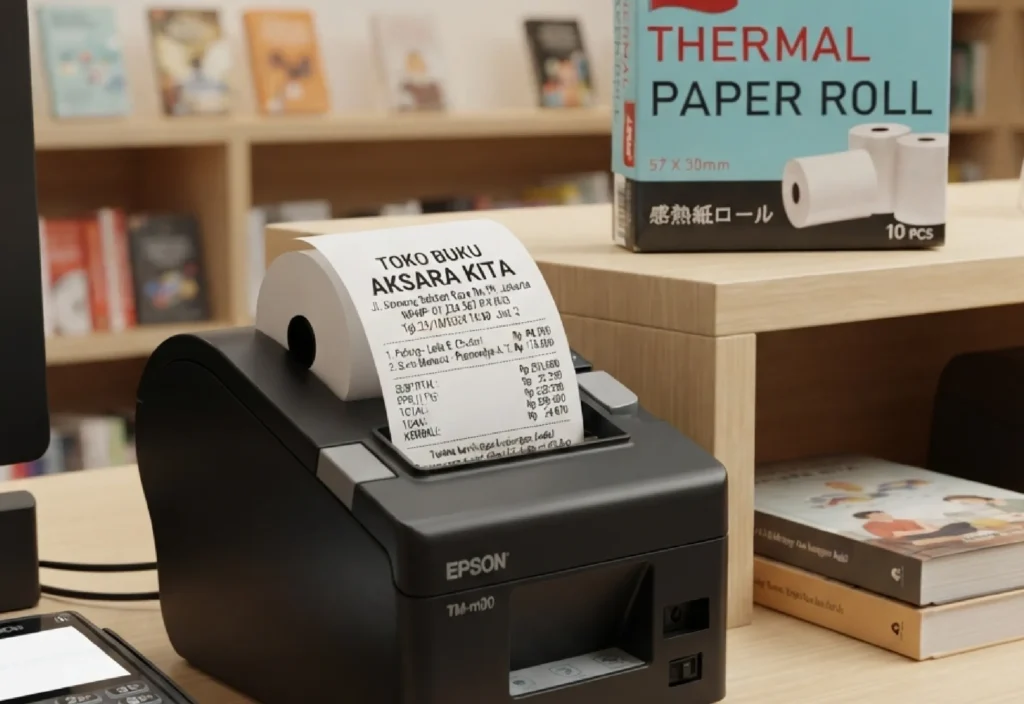 Grosir Kertas Thermal Berbagai Ukuran Area Bandung untuk Struk