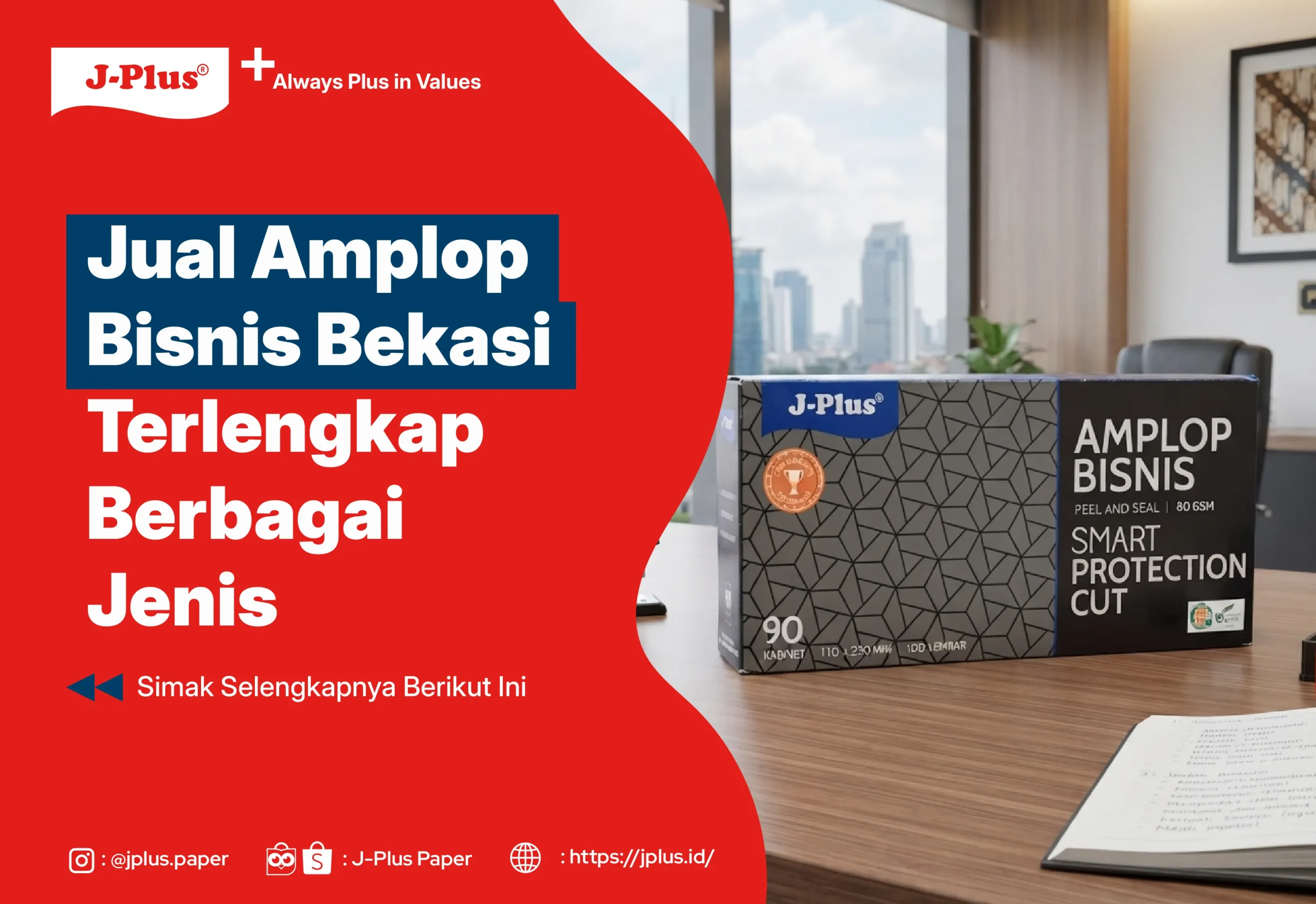 Jual Amplop Bisnis Bekasi Terlengkap Berbagai Jenis