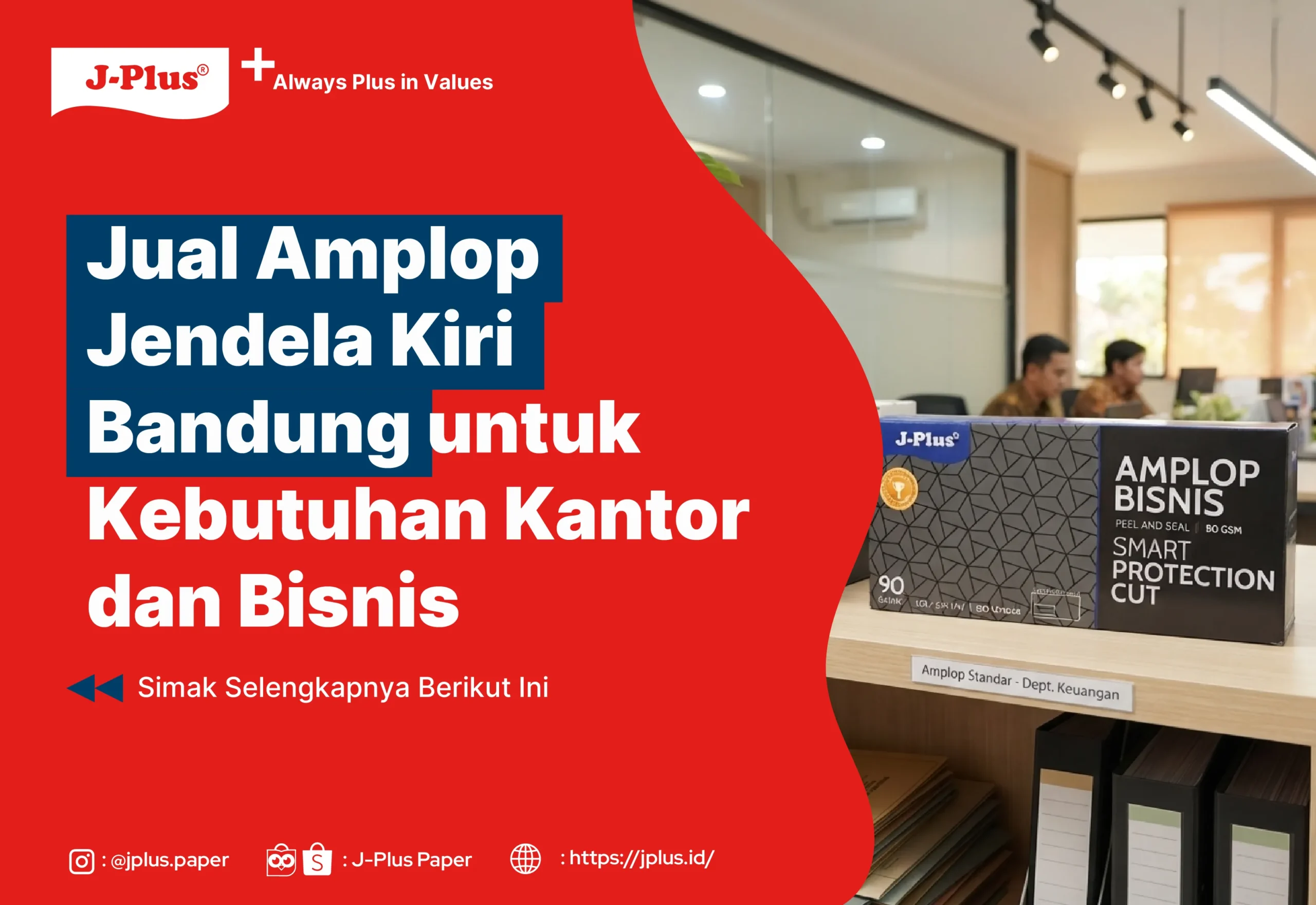 Jual Amplop Jendela Kiri Bandung untuk Kebutuhan Bisnis dan Kantor