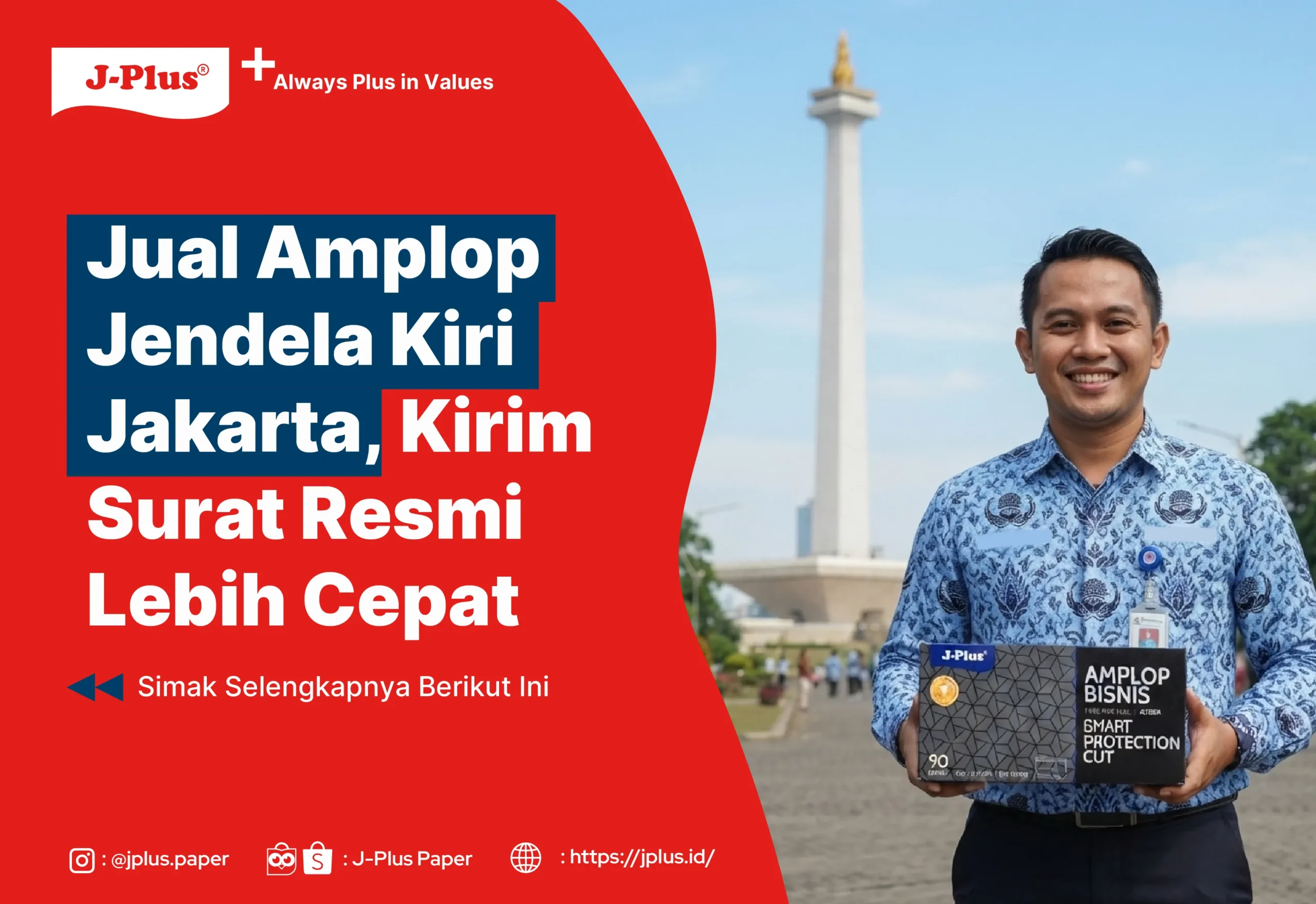 Jual Amplop Jendela Kiri Jakarta, Kirim Surat Resmi Lebih Cepat