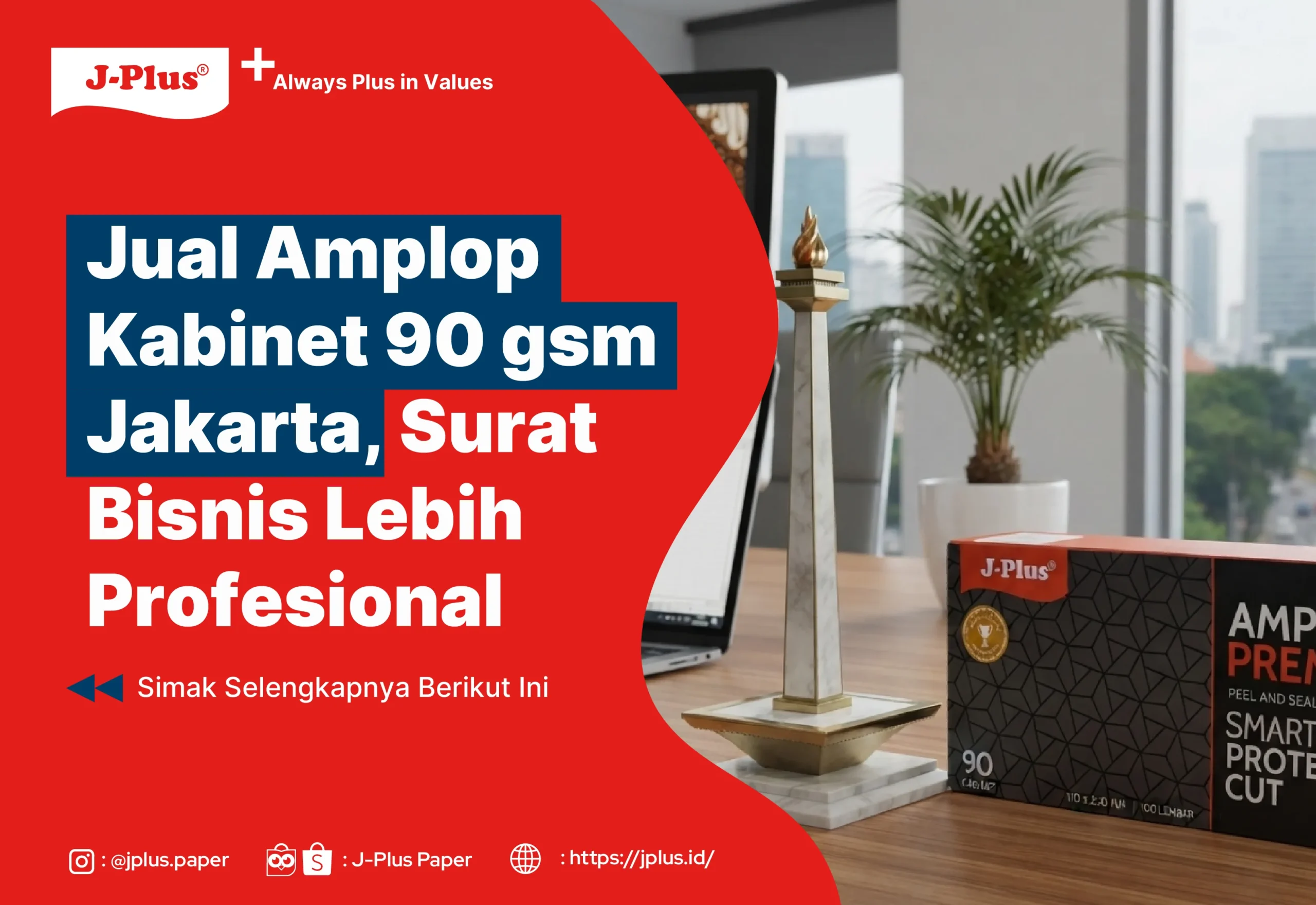 Jual Amplop Kabinet 90 gsm Jakarta, Surat Bisnis Jakarta