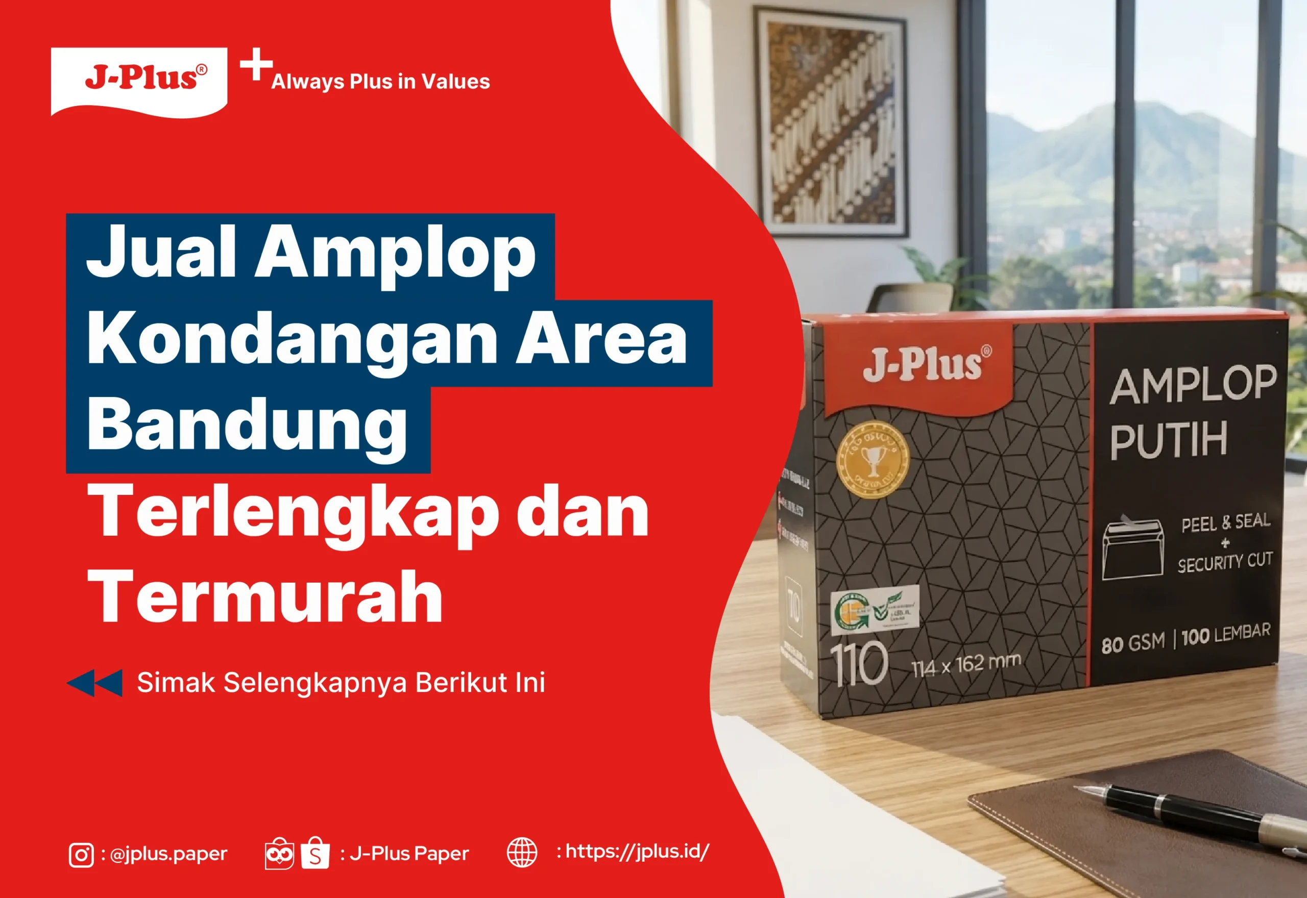 Jual Amplop Kondangan Area Bandung Terlengkap dan Termurah