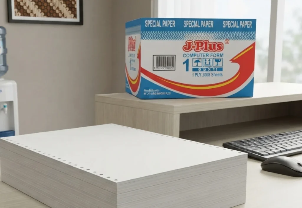 Jual Kertas Continuous Form 1 Ply Bandung, Kualitas Premium
