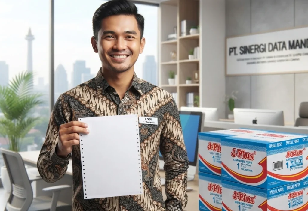 Jual Kertas Continuous Form 1 Ply Bandung, Kualitas Premium