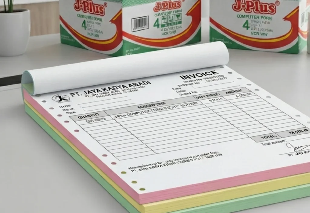 Jual Kertas Continuous Form 4 Ply Bandung, Cetak Rangkap Lebih Efisien