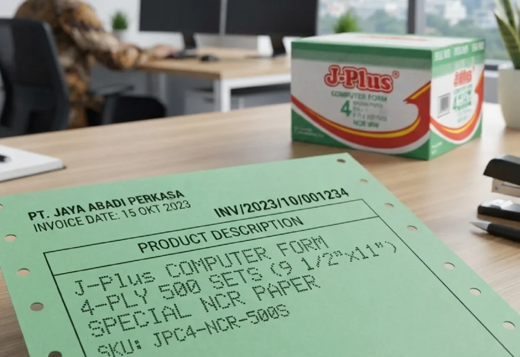 Jual Kertas Continuous Form 4 Ply Bandung, Cetak Rangkap Lebih Efisien