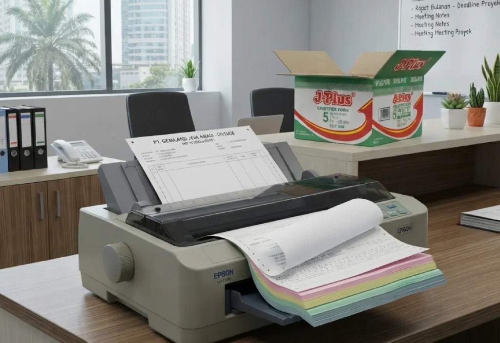Jual Kertas Continuous Form 5 Ply Jakarta Cocok untuk Cetak Massal