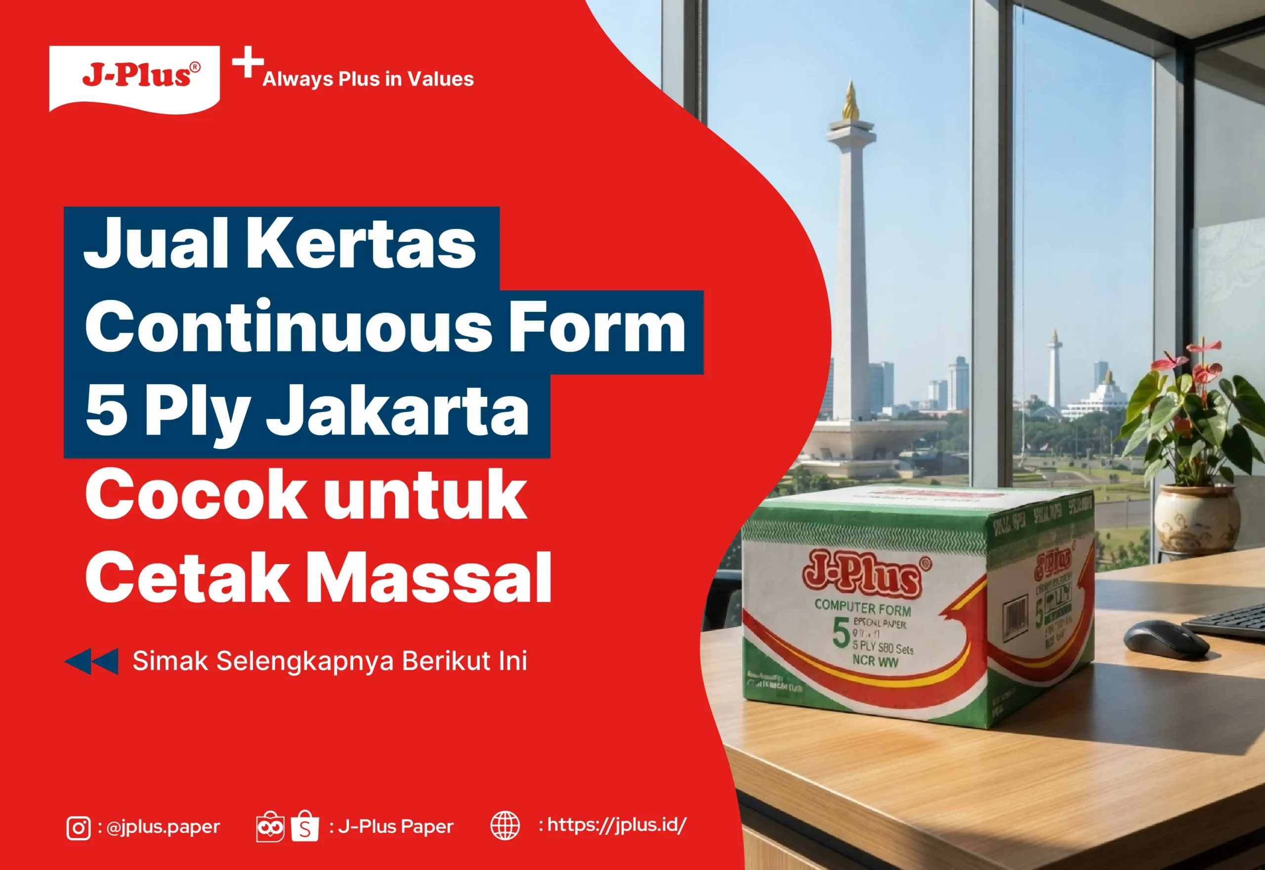 Jual Kertas Continuous Form 5 Ply Jakarta Cocok untuk Cetak Massal