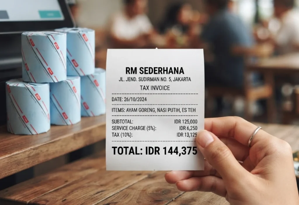 Jual Kertas Thermal 80x80 mm Bandung Kualitas Premium Termurah