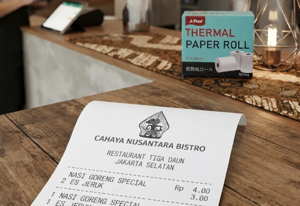 Jual Kertas Thermal Berbagai Ukuran Area Jakarta Kualitas Premium